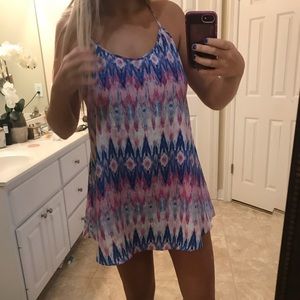 Backless party summer dress